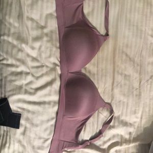 Pink bra